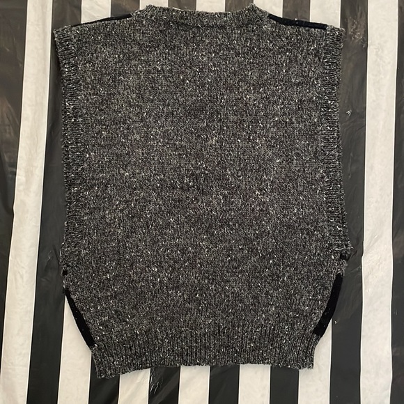 Vintage Andrew St John Sz S Wool/ Acrylic Blend Sweater Vest - Picture 6 of 7